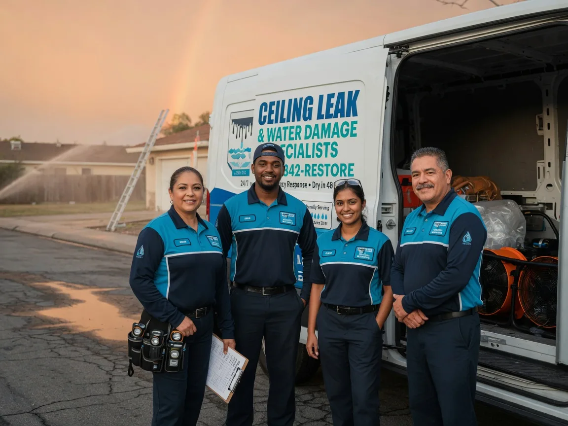 Ceiling Leak Cleanup company in Lyford, TX
