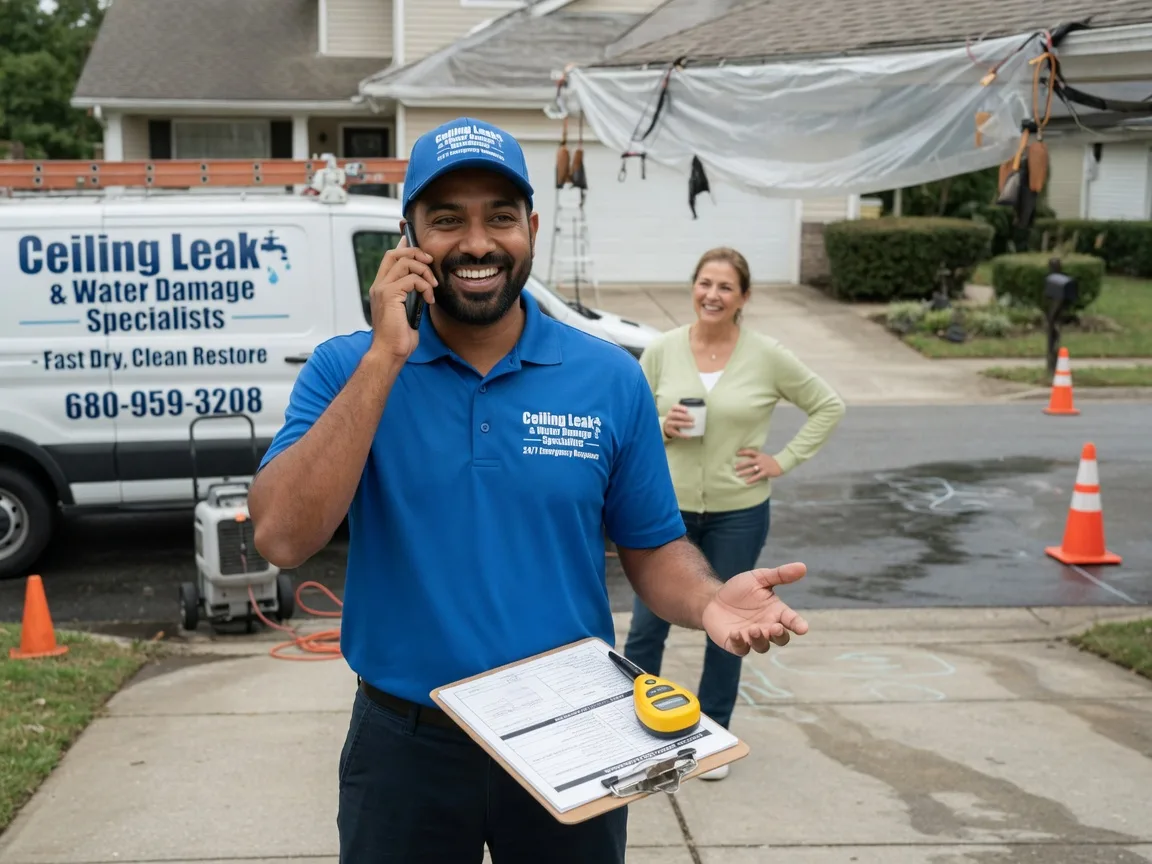 Ceiling Leak Cleanup Lyford, TX FAQs